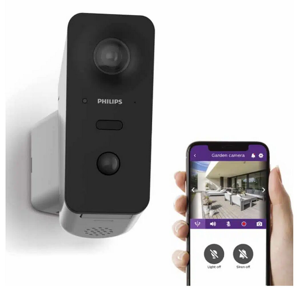 Philips Sicherheitskamera mit App-Steuerung