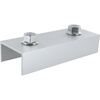 Metallhalterung mit zwei Schrauben