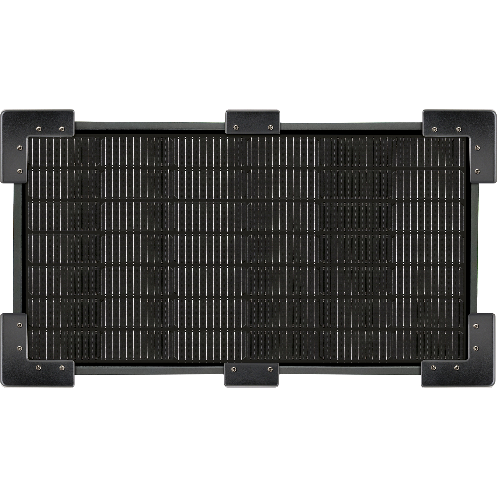 Montageset für Solarpaneele Kunststoff schwarz 6-teilig + product picture