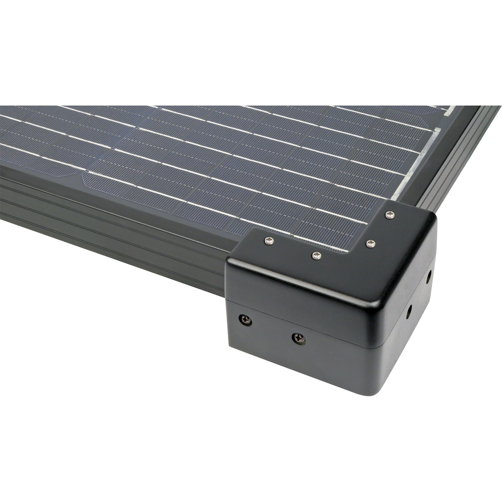 Montageset für Solarpaneele Kunststoff schwarz 6-teilig + product picture