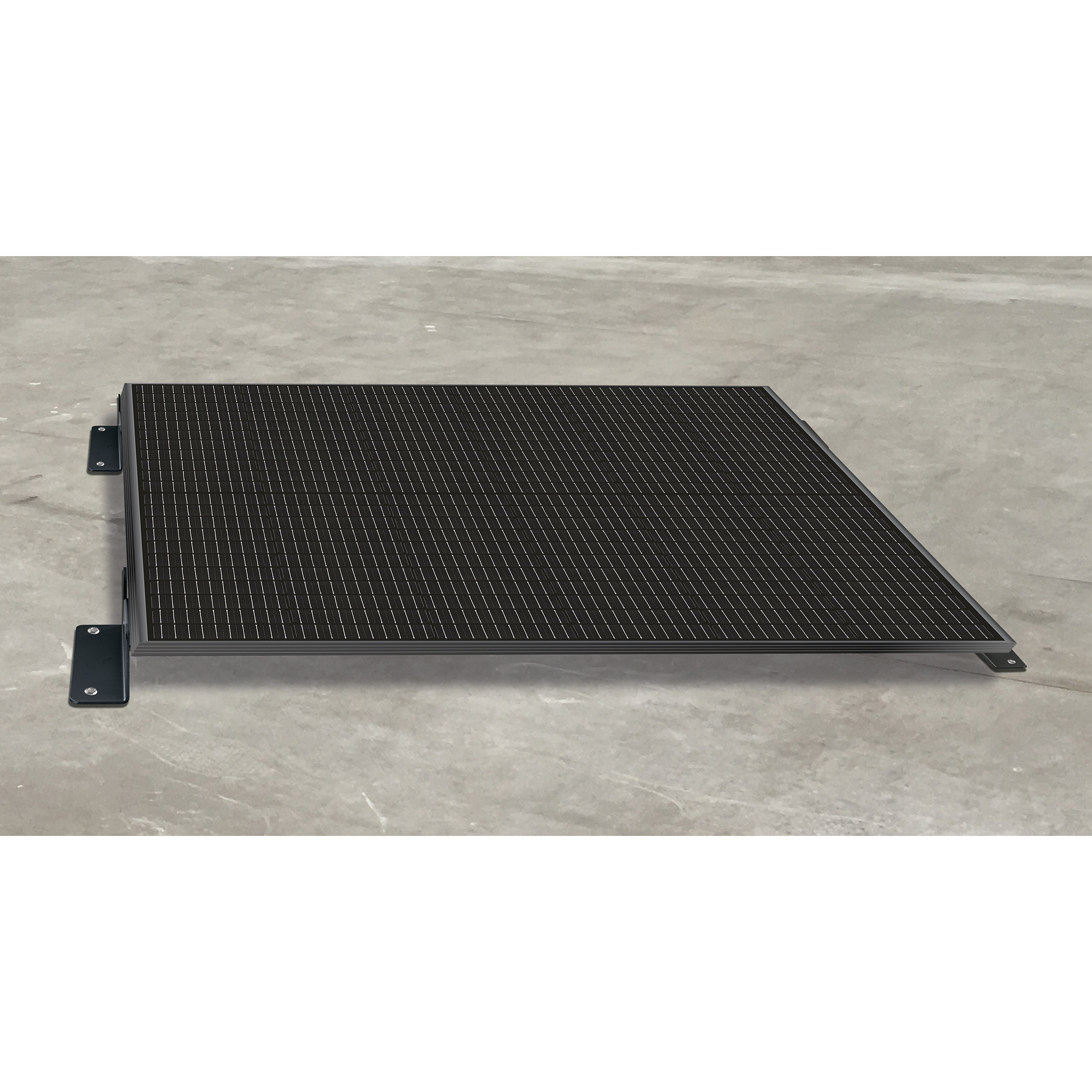 Z-Winkelset für Solarmodule Aluminium silbern 10 x 4,2 x 6,6 cm 4-teilig