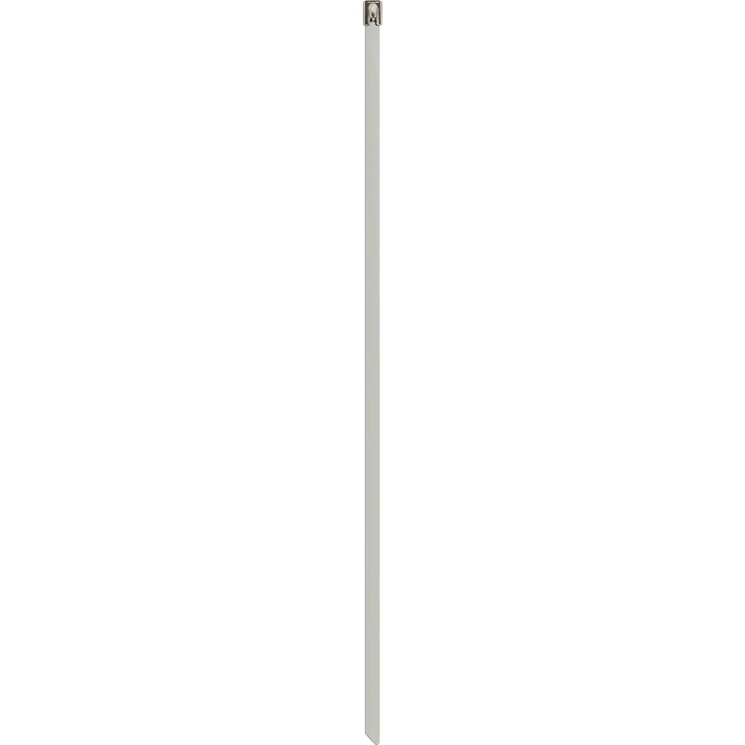 Kabelbinder-Set Edelstahl silbern 40 cm 10 Stück