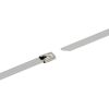 Kabelbinder-Set Edelstahl silbern 40 cm 10 Stück