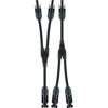 Adapterkabel-Set MC4 2in1, 20 cm 2-teilig