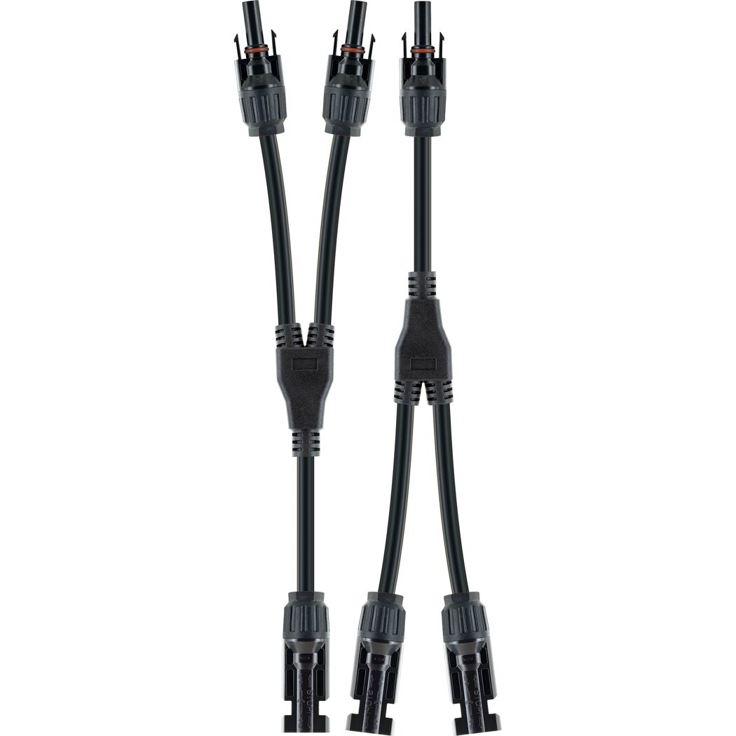 Adapterkabel-Set MC4 2in1, 20 cm 2-teilig