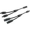 Adapterkabel-Set MC4 2in1, 20 cm 2-teilig