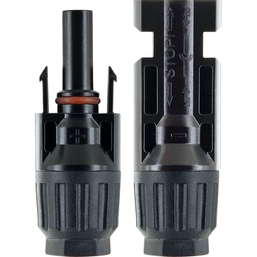 Steckkupplung-Set MC4 2-teilig