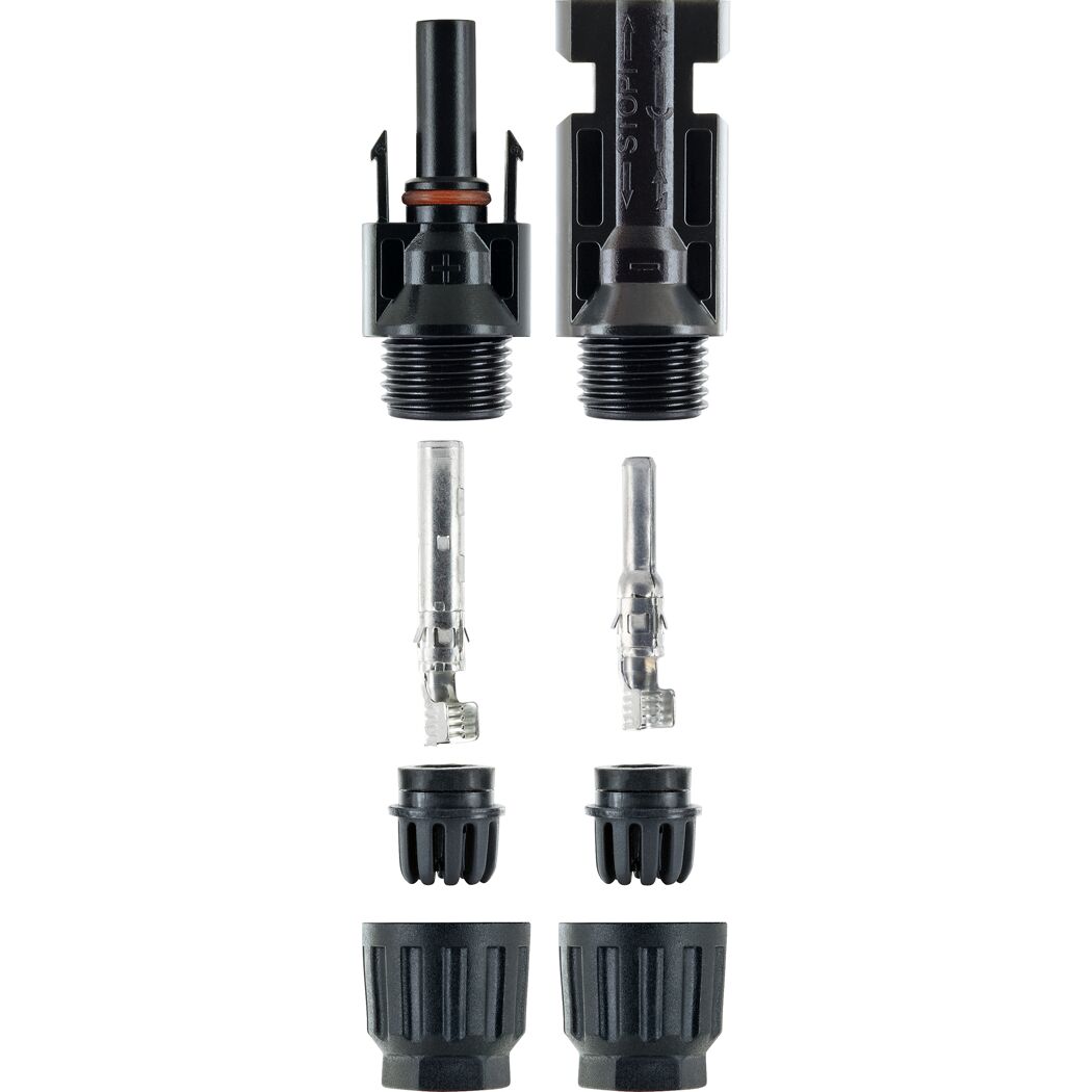 Steckkupplung-Set MC4 2-teilig