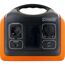 Orange-schwarze mobile Powerstation