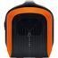 Schwarze und orange Powerstation