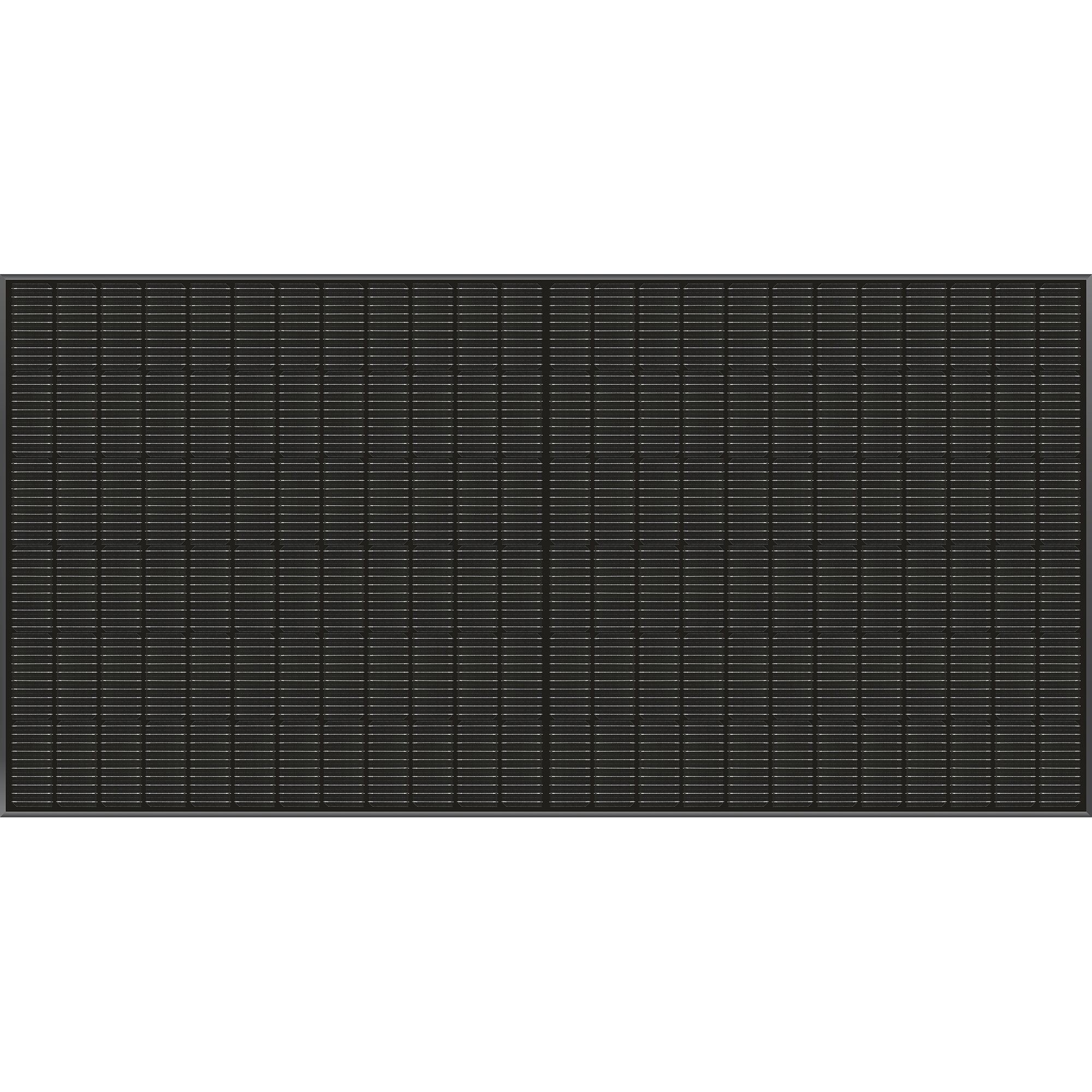 Schwarzes Solarpanel