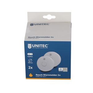 Rauch-Warnmelder 'FUMO 5W-100-2' weiß 2 Stück