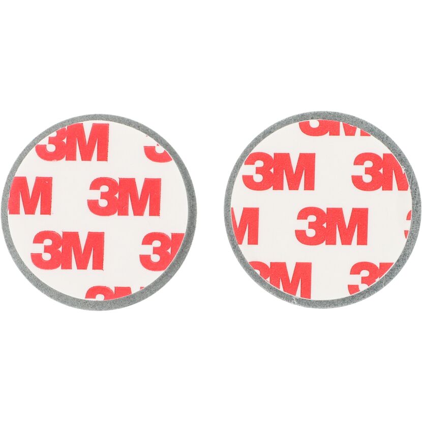 Magnethalterung Mini silber, 2 Stück