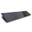 Fünf schwarze Solarmodule