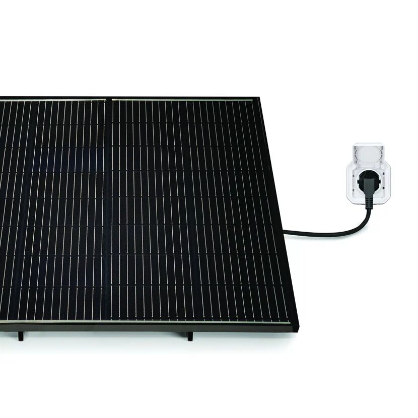 Solarpanel mit Stecker