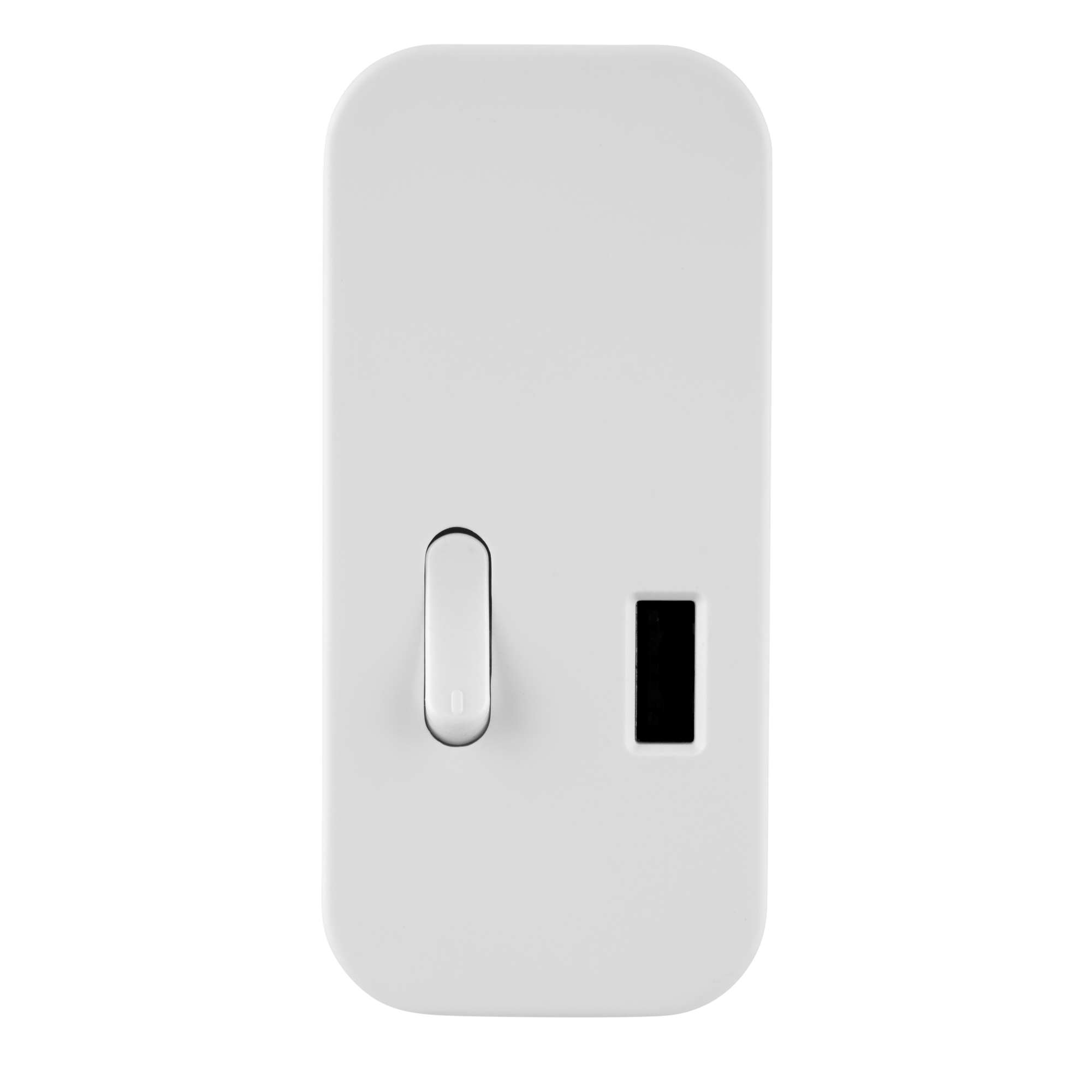 Zwischenschalter mit USB-A weiß