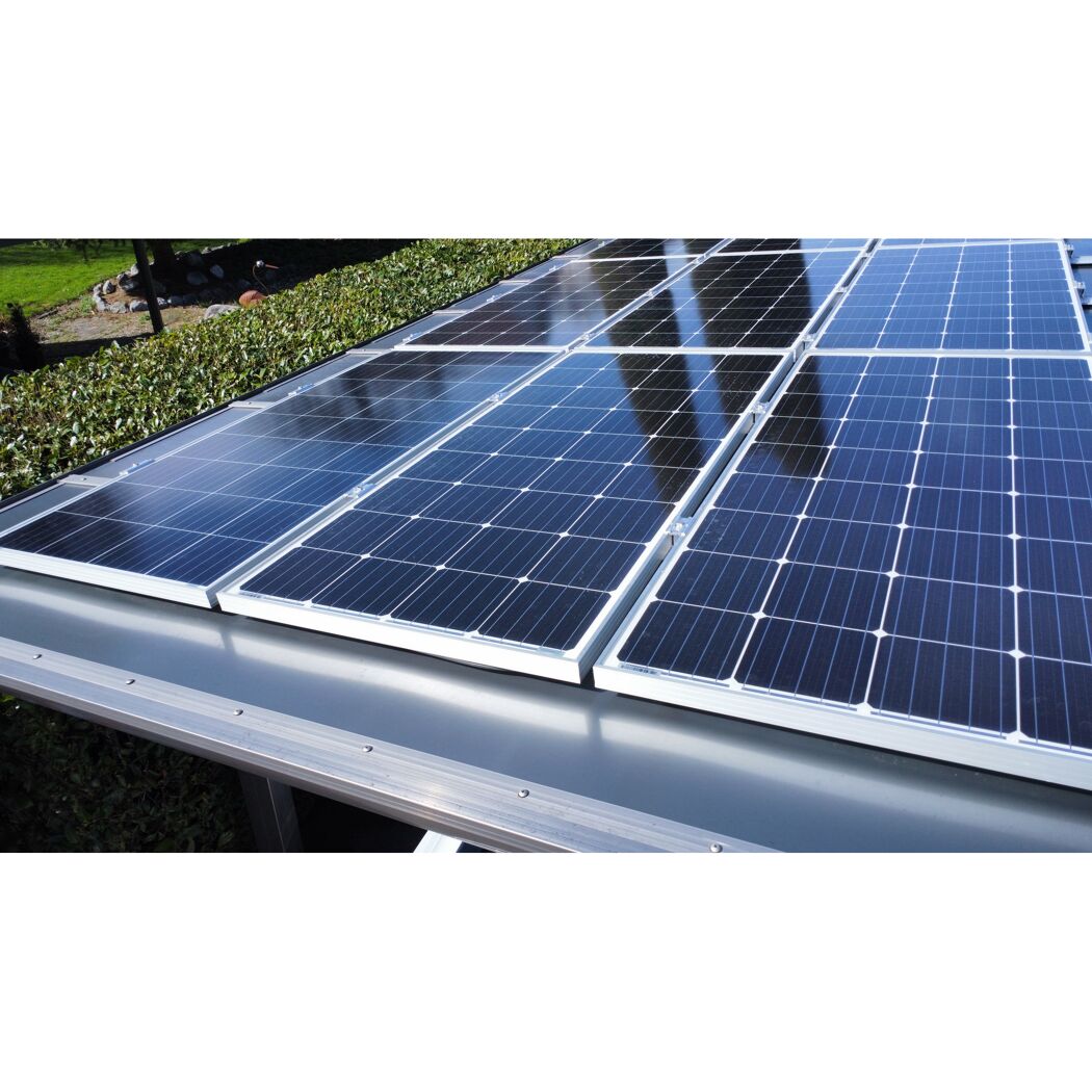 Solar-Erweiterungs-Set für Carport 'Linea' in 495,4 x 272,6 cm, 1800 W