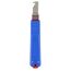Blauer Kabelmesser mit Hakenklinge