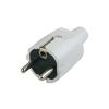 Weißer Stecker