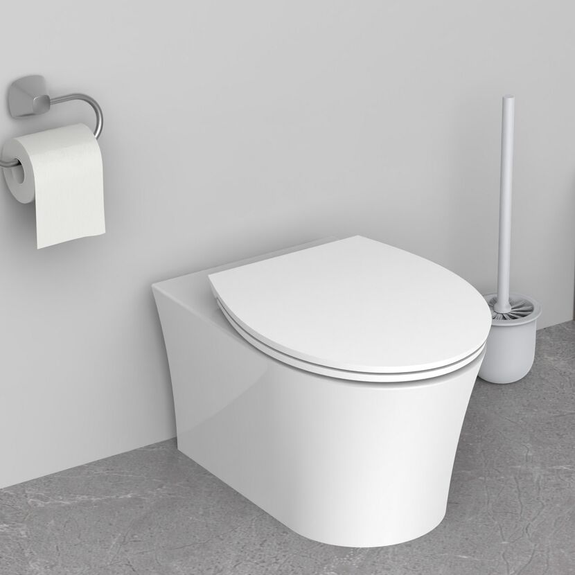 WC-SItz 'Hamilton' mit Absenkautomatik weiß