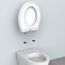 WC-SItz 'Hamilton' mit Absenkautomatik weiß