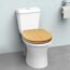 WC-Sitz 'Toronto' mit Absenkautomatik bambus natur