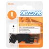 Schwaiger TAE-F Schnellbaustecker für Telefon und Computer