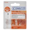 Vier Westernstecker von Schwaiger in Verpackung