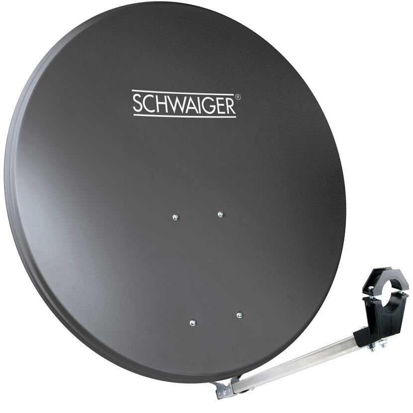 Satellitenschüssel von SCHWAIGER, anthrazit