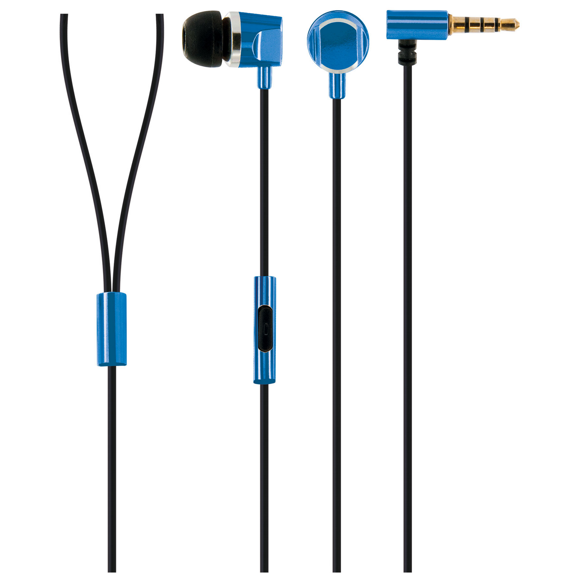 Schwaiger Headset In-Ear blau