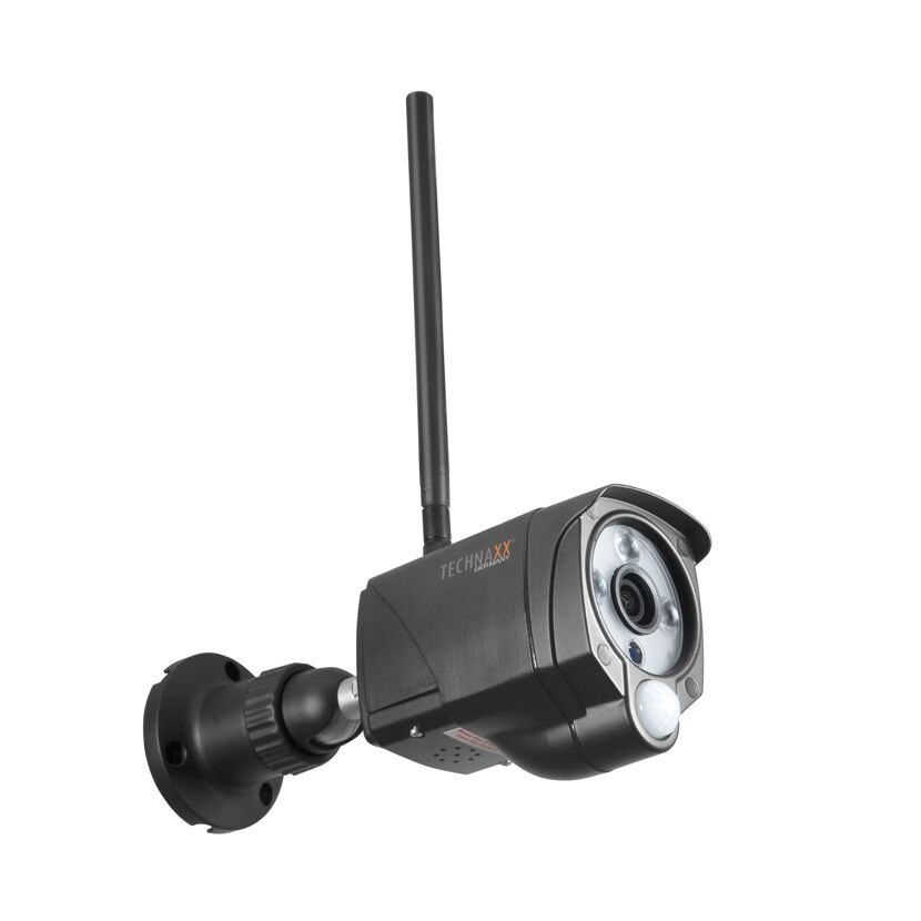 Überwachungskamera von Technaxx mit Antenne