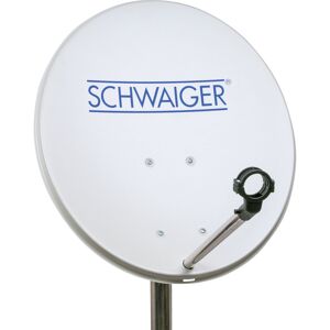 SAT-Spiegel Stahl hellgrau Ø 55 cm