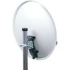 SAT-Spiegel Stahl hellgrau Ø 55 cm