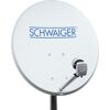 SAT-Spiegel Stahl hellgrau Ø 55 cm