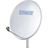 SAT-Spiegel Stahl hellgrau Ø 55 cm