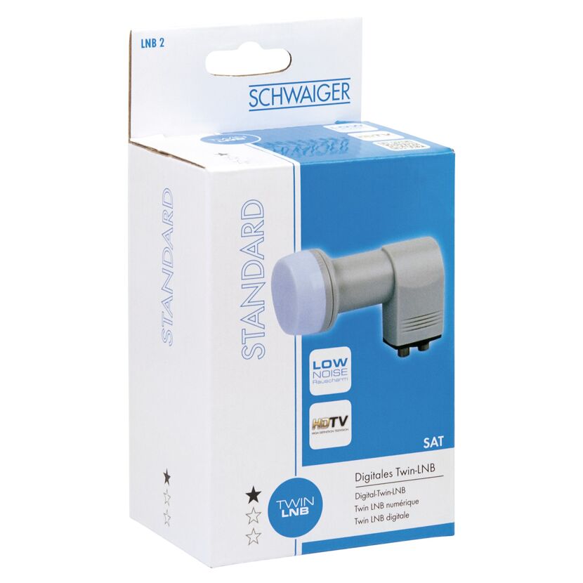 Twin-LNB in Verpackung