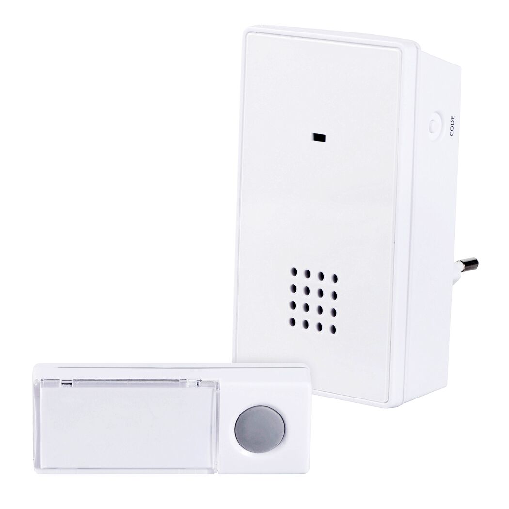 Funkgong mit Klingel und Empfänger