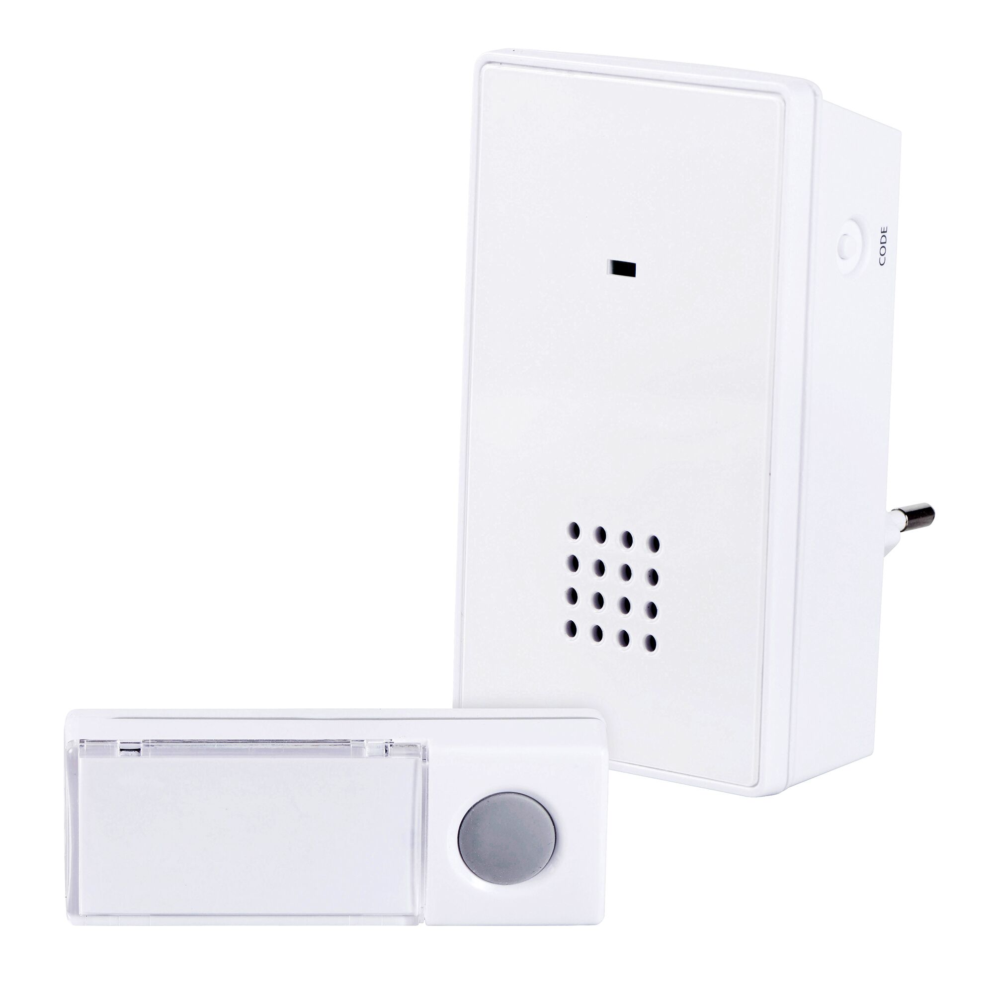 Funkgong mit Klingel und Empfänger