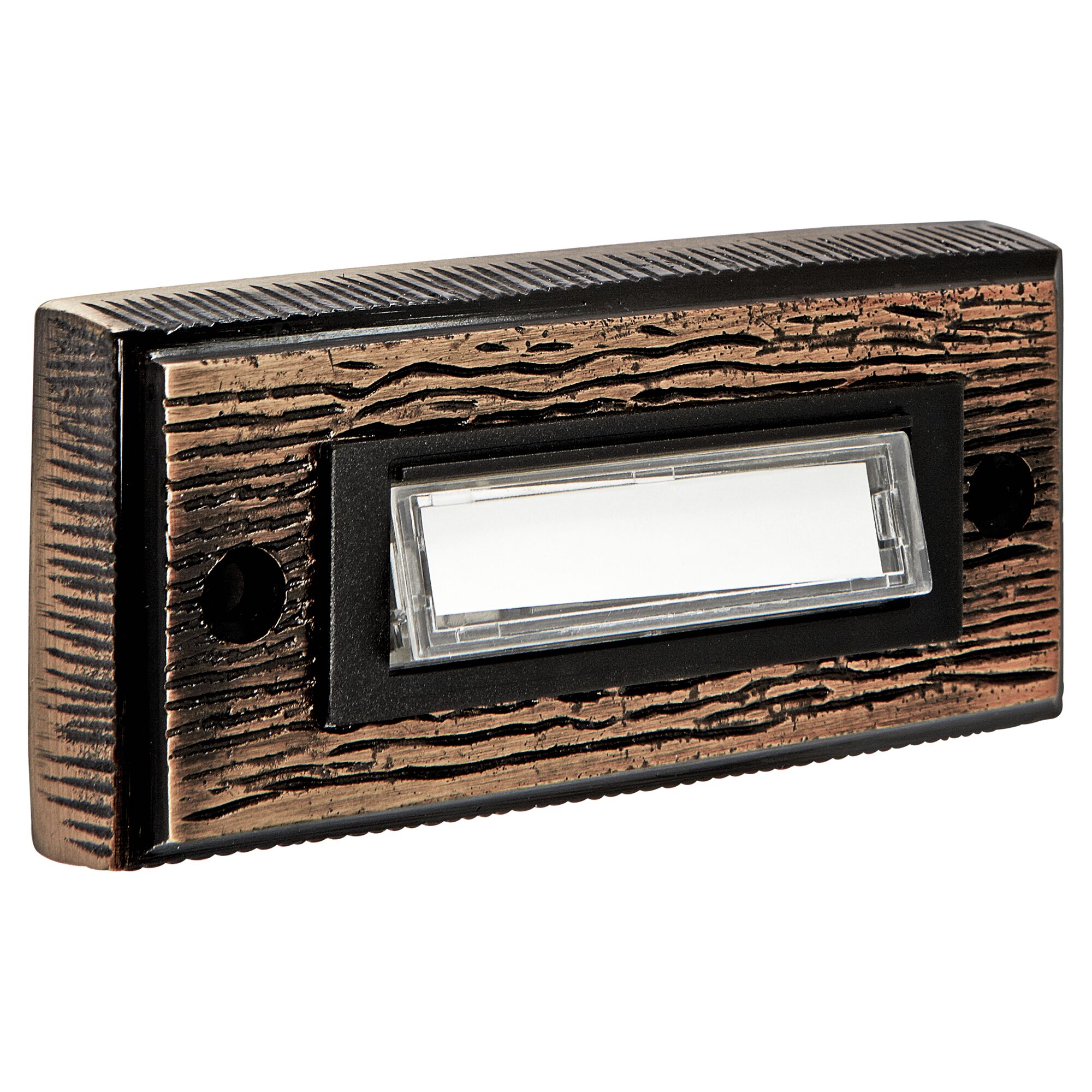 Messing-bronze Klingelplatte Alpin