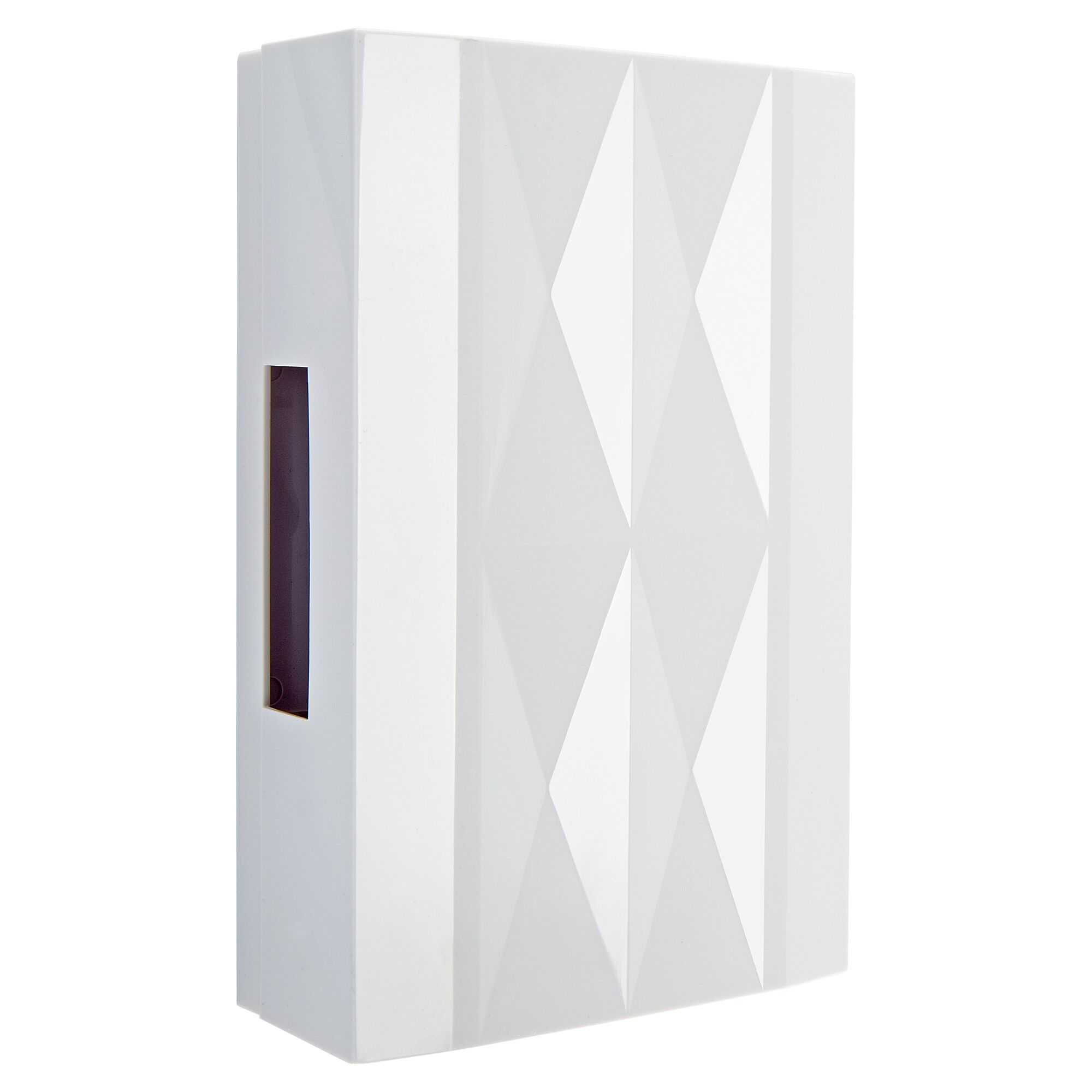 Weißer, elektronischer Icaro Zwei- oder Dreiklang-Gong