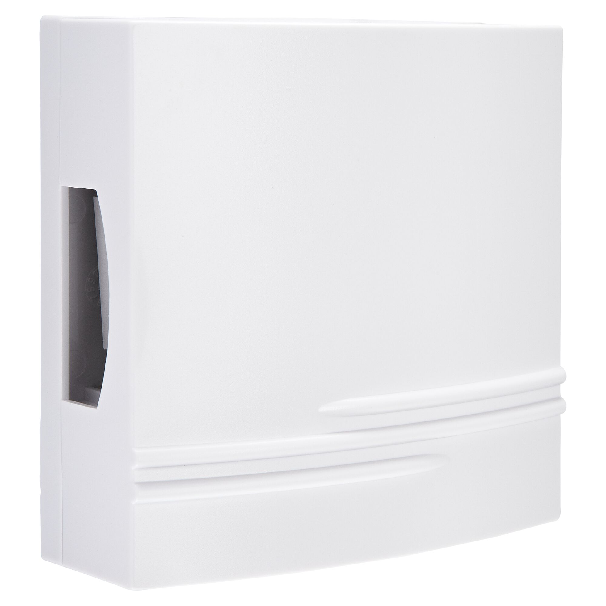 Weißer Gong mit Schalter