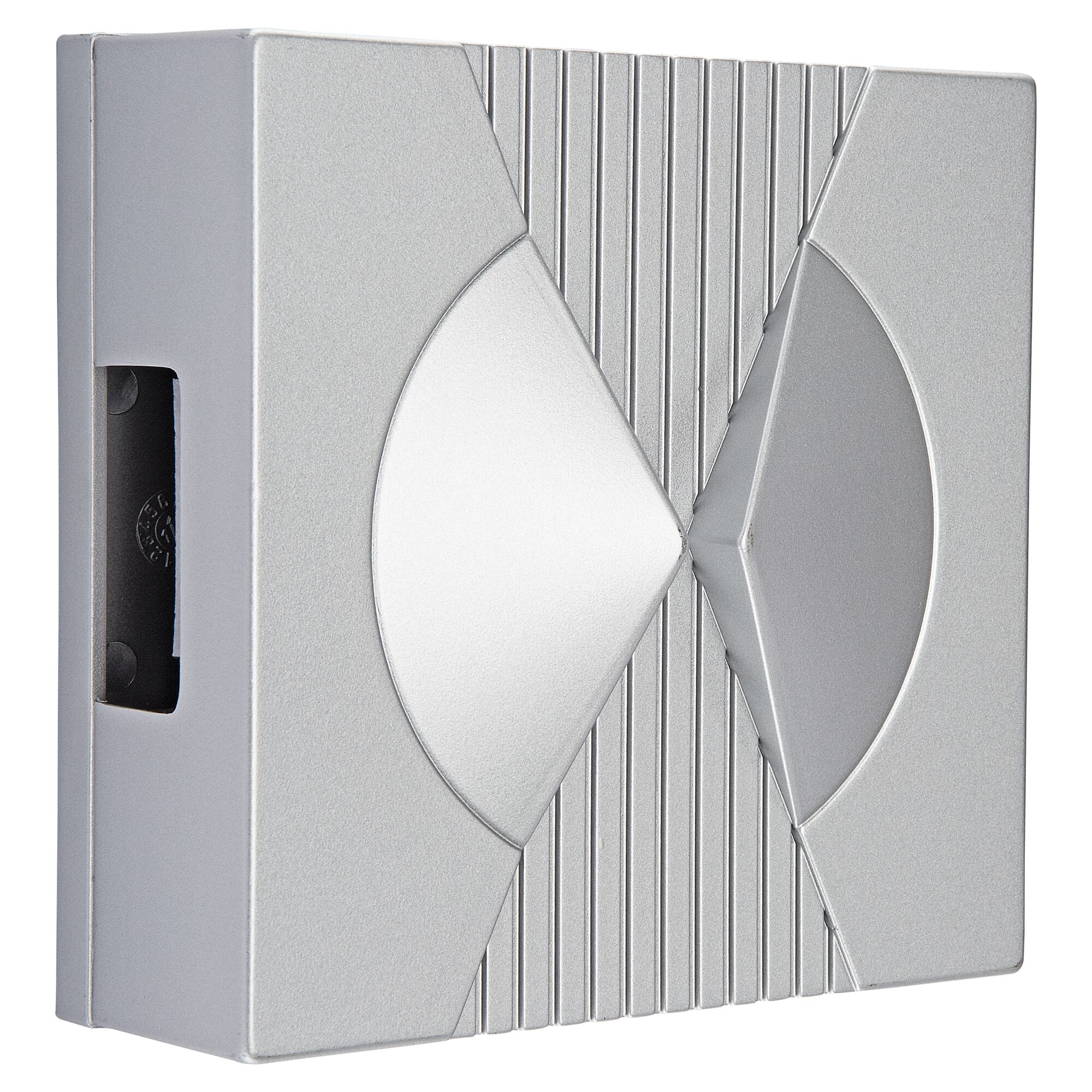 Silberner, elektromechanischer Zweiklang-Gong