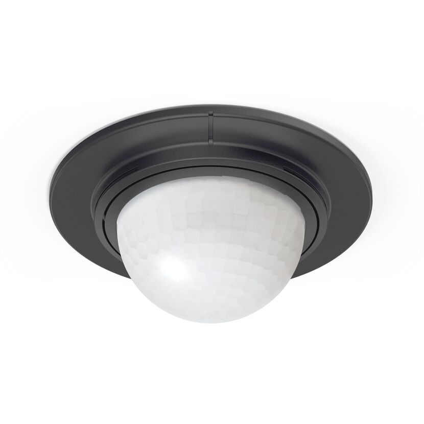 Bewegungsmelder 'IS 360-1 DE' schwarz Ø 7,8 x 8,9 cm