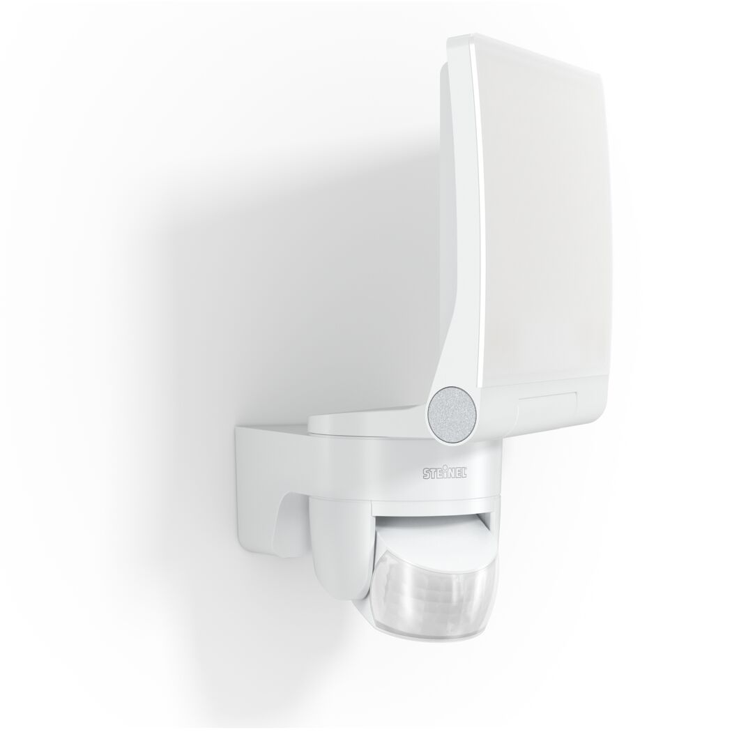Weißer STEINEL Sensor-LED-Strahler XLED Home 2 XL