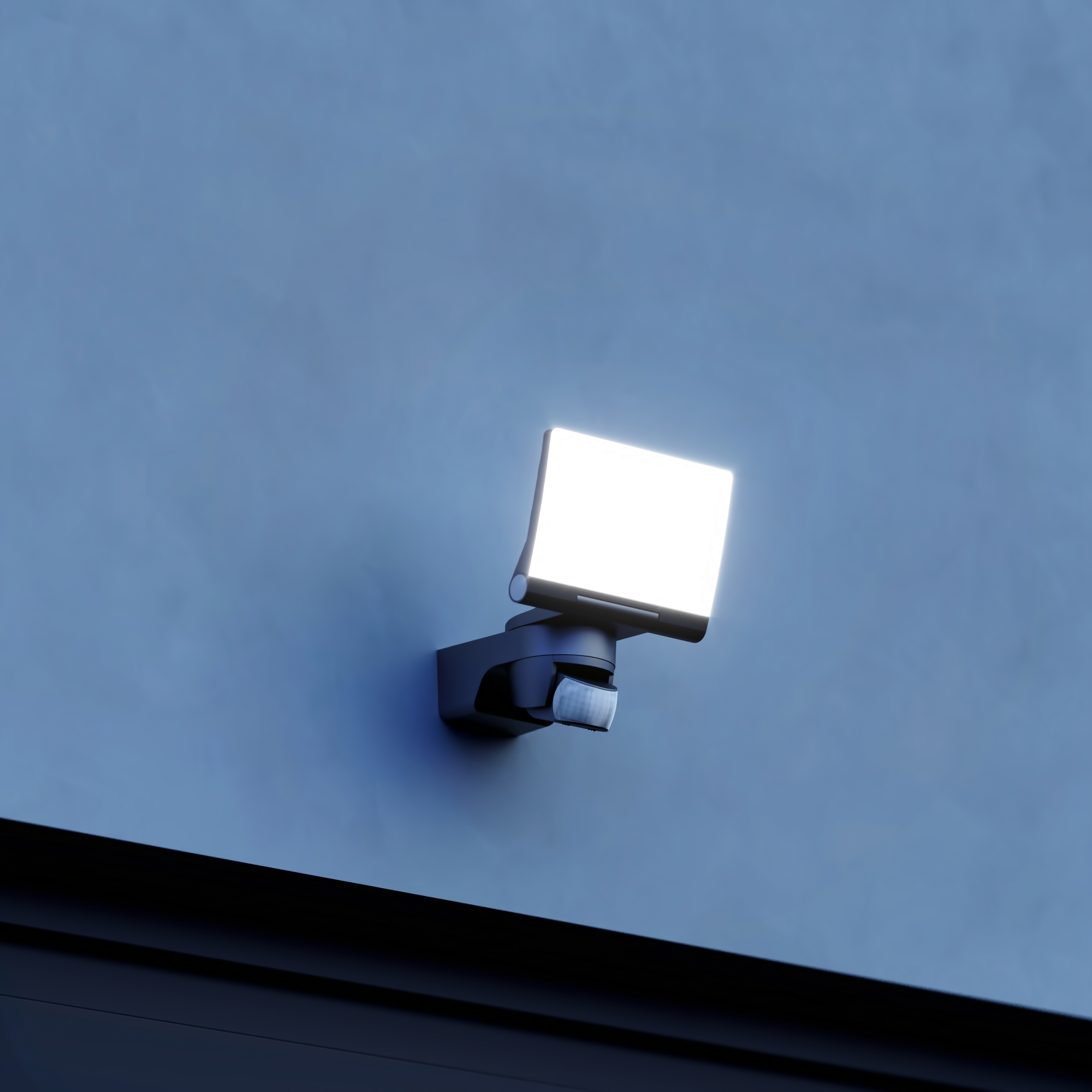 LED-Strahler 'XLED Home 2 S' mit Bewegungsmelder 13,7 W schwarz + product picture