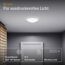 LED-Deckenleuchte 'RS 16 LED S' mit Bewegungsmelder weiß Ø 27,5 x 9,5 cm 9,3 W