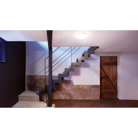 3. Bild von LED-Deckenleuchte 'RS 16 LED S' mit Bewegungsmelder weiß Ø 27,5 x 9,5 cm 9,3 W