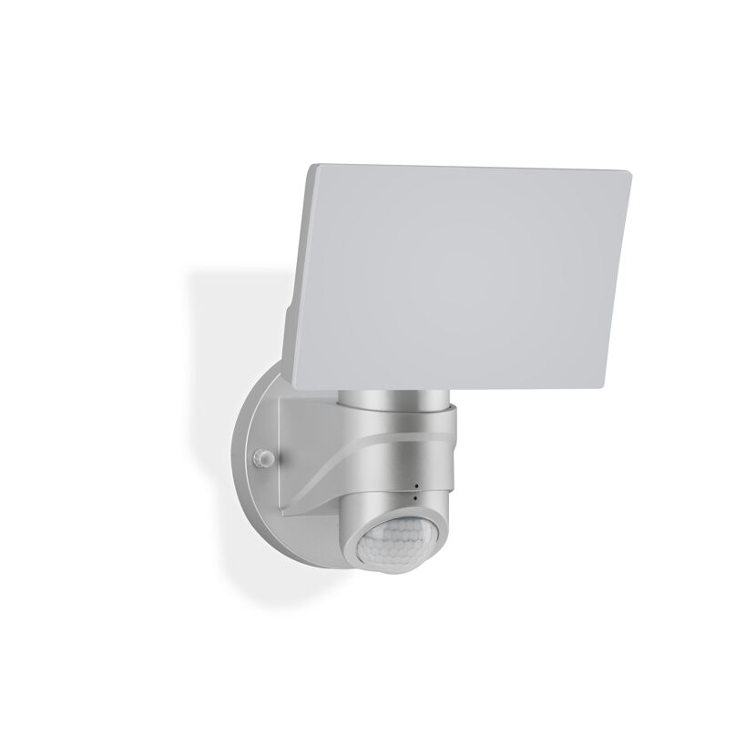 LED-Wandleuchte 'Cristo' silber 1600 lm mit Bewegungsmelder