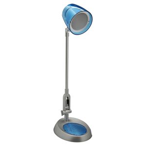 LED-Tischlampe Blau/silbern 'Ben'