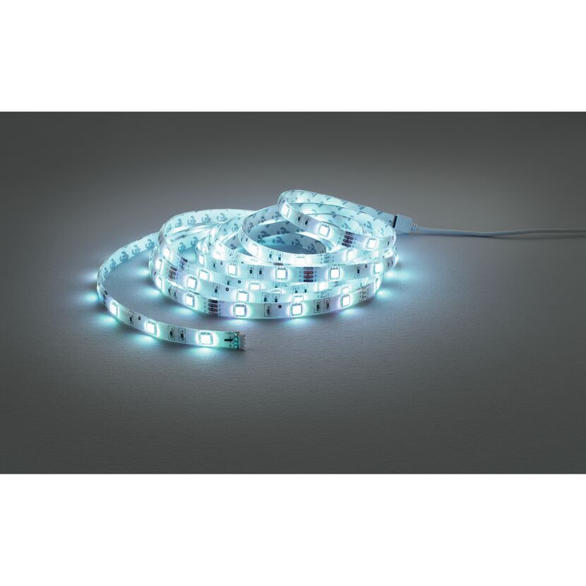 RGB LED-Band leuchtet hell